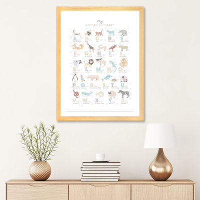 «Neutral Animal Alphabet», reproduction d'impression
