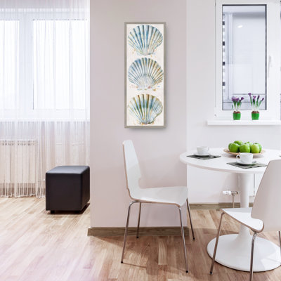 Shell Panel I By Studio Arts Canvas Art Print