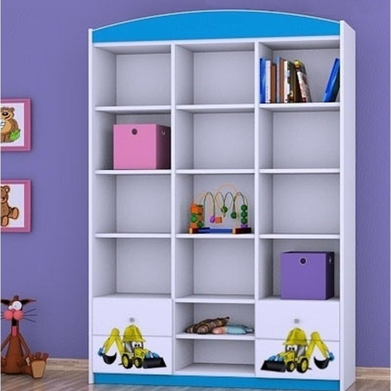 Forrest 183cm H X 132cm W Kids Cube, Blue