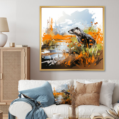 Enchantaing Swim - animaux, art mural
