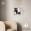 Décoration murale moderne bleue «Quietude I Shadowbox» par Art Remedy-115123554-115123556