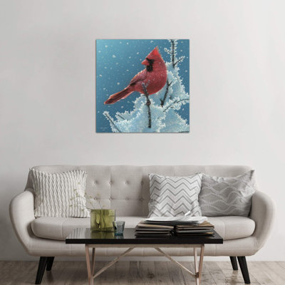Cardinal - Cherry On Top by Collin Bogle - Painting on Canvas