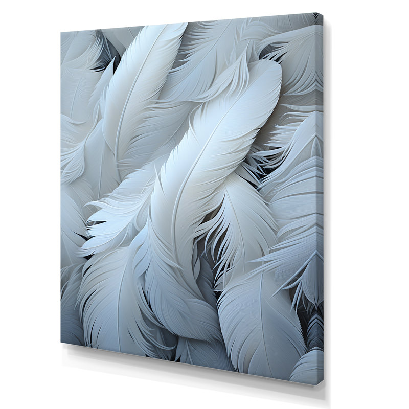 «Light as a Feather», reproduction sur toile, Toile tendue, H 40 po x l 30 po x P 1,5 po