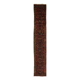 Antique One-of-a-Kind 3'6X18'4 Hand Knotted Area Rug