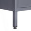 Armoire rectangulaire, armoire de rangement, armoire de bureau avec portes