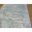 Tapis de la surface en soie 5 pi 11 po x 9 po main one-of-kind noué la blue