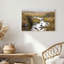 «Blue Herons» et «Green Heron Wading in Marsh Reeds», art mural sur toile-759632373