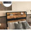 Lit simple avec rangement et fabrication en métal - sans boîte à ressorts, une structure de chambre à coucher de longue durée avec lumières à DEL 16 couleurs, crée une atmosphère unique, boîte