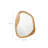 Brittlynn Asymmetrical Pine Wood Wall Mirror