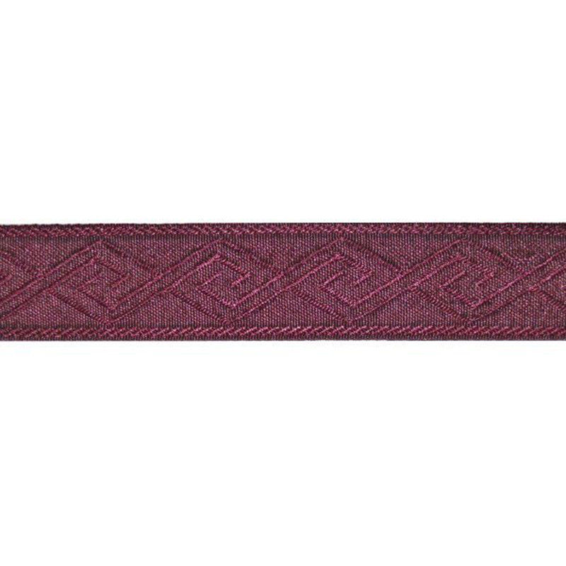 Tissu géométrique alga, Prune