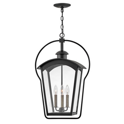 Grande lanterne suspendue 3 lumières Yale