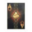 Art mural noir et noir Ace Of Diamonds-741671028