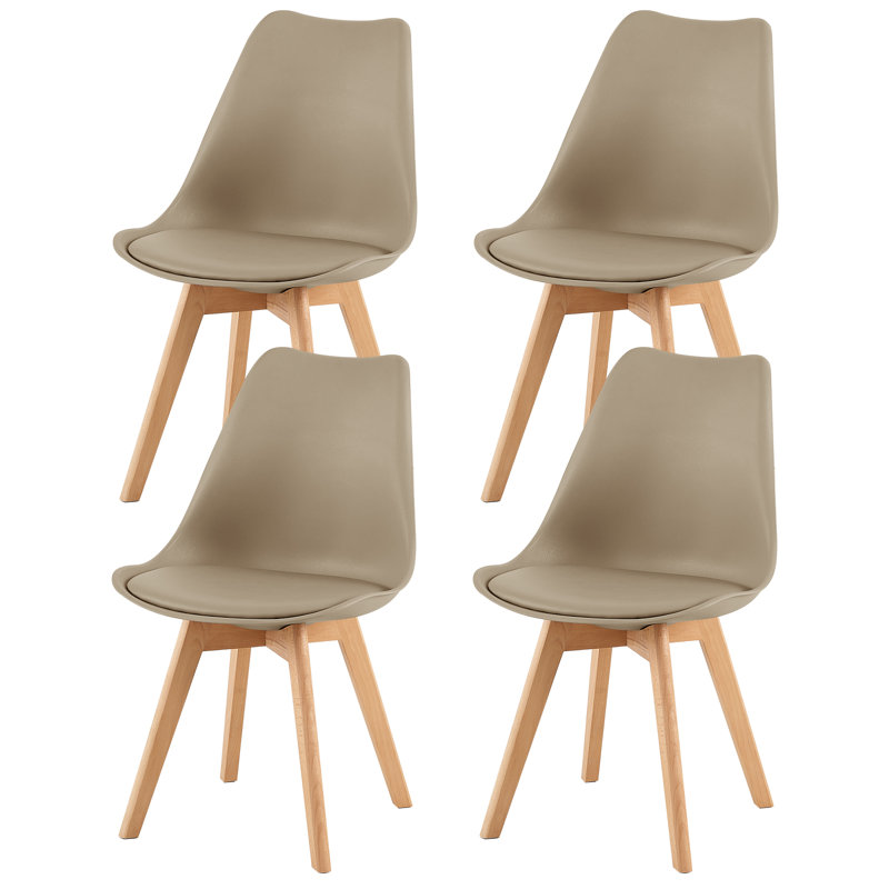 Nero Upholstered Dining Chair, Khaki