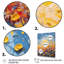 Champ de fleurs d'été de coquelicots et boutons d'or sur toile-835350146-835350147