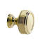 Bouton d'armoire rond en laiton satiné 1-1 / 2 po Paris-90688261-90688262
