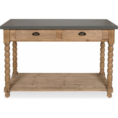 Traditional Wood Entryway Table With Drawers And Decorative Turned Legs For Entry Storage Options