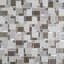 Carrelage mosaïque gris / brun en verre / pierre Magica