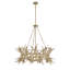 Lustre 8 lumières en brun clair Daniels-1309680955