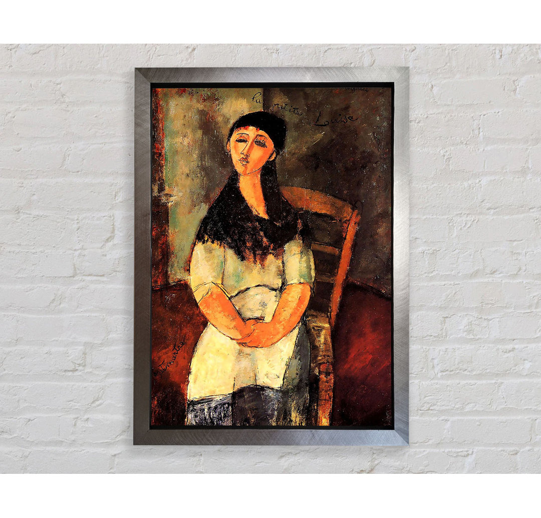 Modigliani Die kleine Louise - Druck