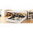 Hydraulic Storage Full Size Bed With Smooth White Fleece Surface Upholstered In Effective-796297053