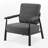 Boucle Accent Lounge Chair Plush Modern Armchair-895453471