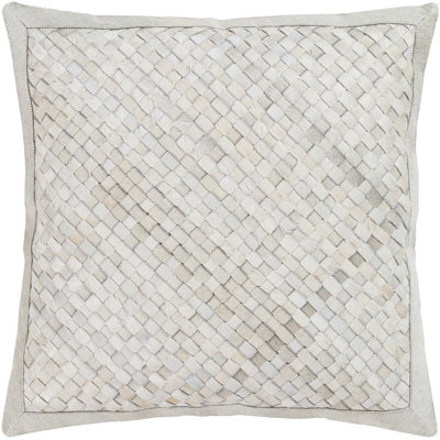 Cesta Leather Throw Pillow