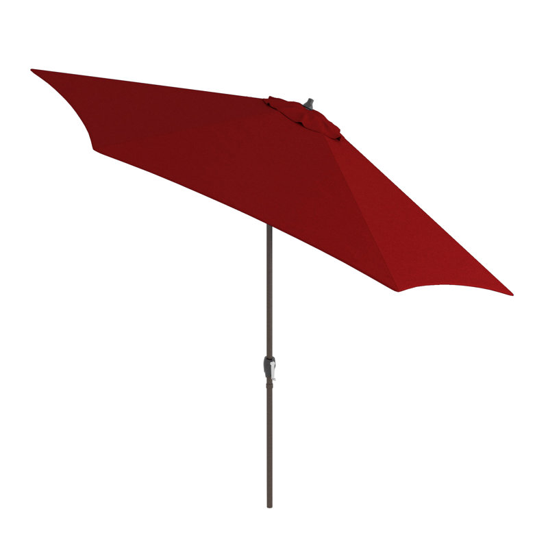 Parasol de marché 11 pi McDougal, Rouge brique