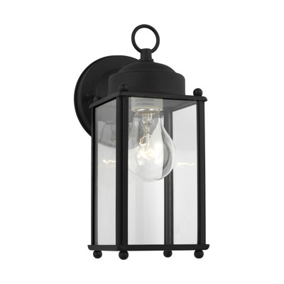 New Castle Large One Light Outdoor Wall Lantern from Generation Lighting 