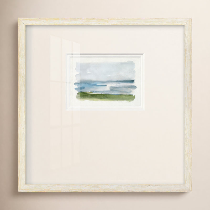 Blakes, reproduction d'art encadrée, H 17 po x l 17 po x P 1,25 po, Gris