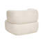 Upholstered Chenille Armchair