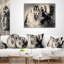 Guerrier Indien Avec Oreiller De Loups Abstract