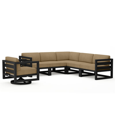 Avion 6 Piece Sectional Set With Swivel