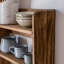 Tablette murale rustique en bois massif