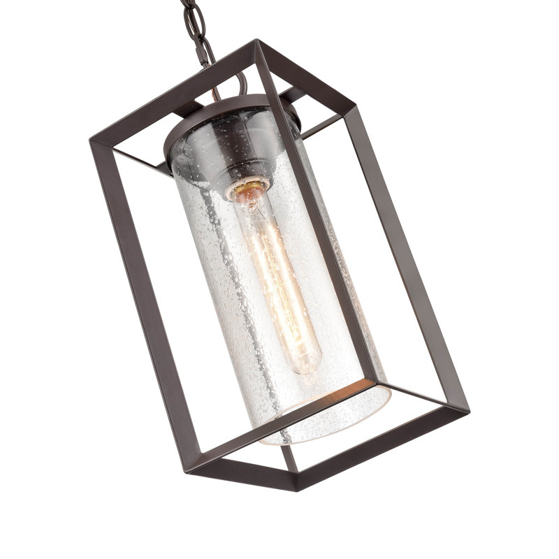 1 lumière 6,5 po Noir thermolaqué pour l'extérieur, Bronze