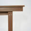 Table de salle à manger et de réunion 69 po en PEHD pour l'extérieur, résistante aux intempéries, 6 places assises, chaise compacte coulissante, brun-1438505943