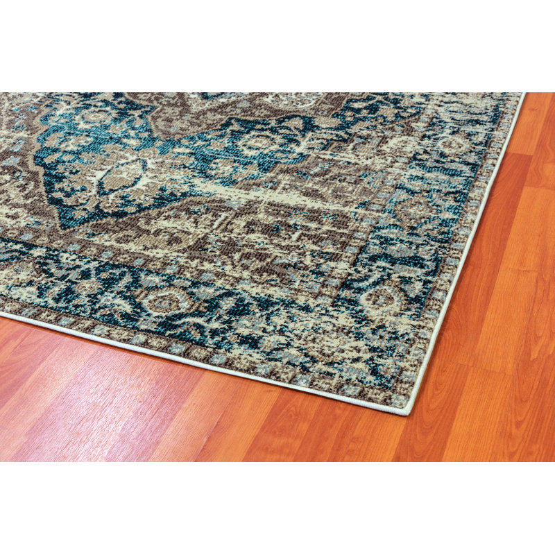 Lavertue Oriental Indoor Rug, Rectangle 7'10" X 10'10"