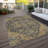 Ceajay Flatweave Washable Oriental Indoor / Outdoor Rug-109568264