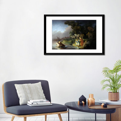 «Abduction of Europa» par Rembrandt Van Rijn, reproduction d'art sur toile