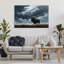 «Bison Silhouette with Clouds» par Roozbeh Bahramali-1052023255