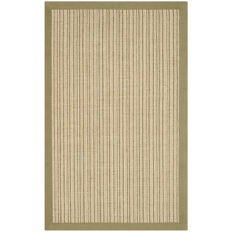 Auckland Jute/Sisal Natural Area Rug, Rectangle 2'6" x 4'