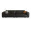 Coussin de canapé modulaire en similicuir noir-1433559347-1433559356-1433559358