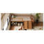 Structure de lit simple avec glissade et tablette de rangement - Lit mezzanine en bois pour enfants avec échelle et garde-corps, lit plateforme en noyer clair pour garçons et filles-324139768