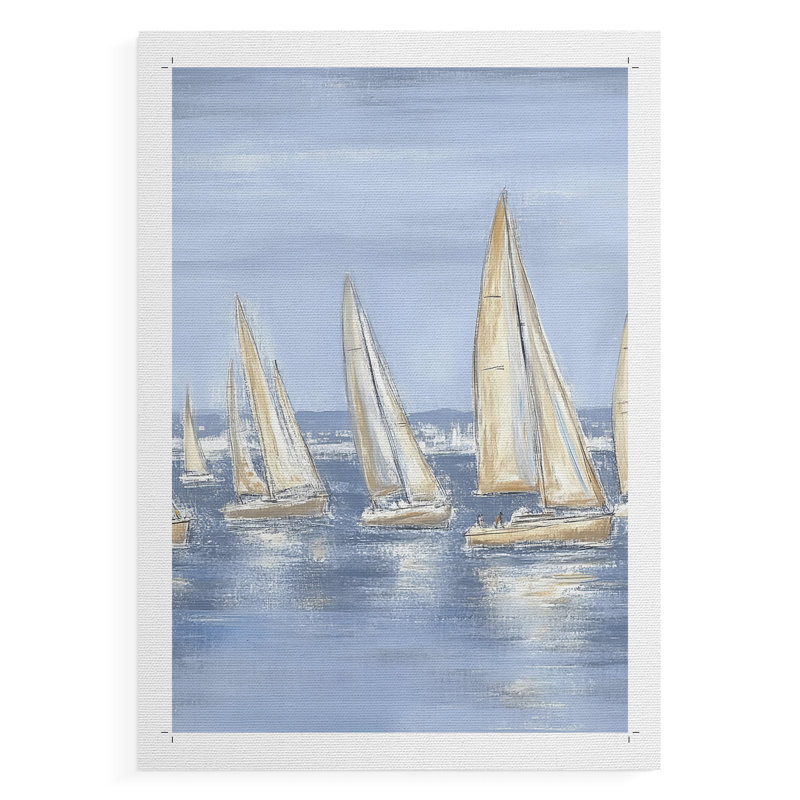 NAUTICAL Series VI - Impression sur toile seulement - NON CADRE, H 60 po x l 40 po