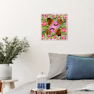 «Wild Feline Nature on Canvas» par Wynwood Studio Print