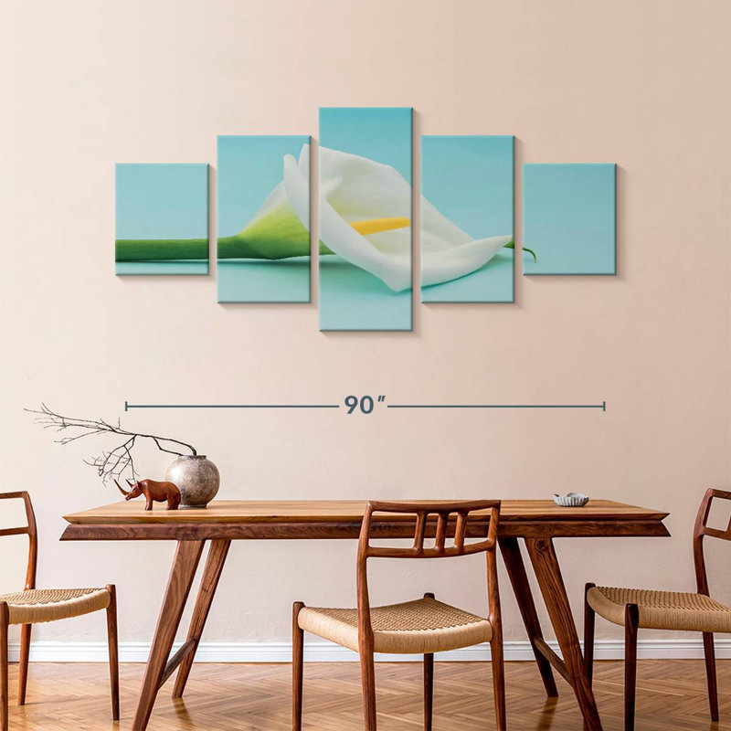 Calla Lily Bloom, 42" H x 92" W