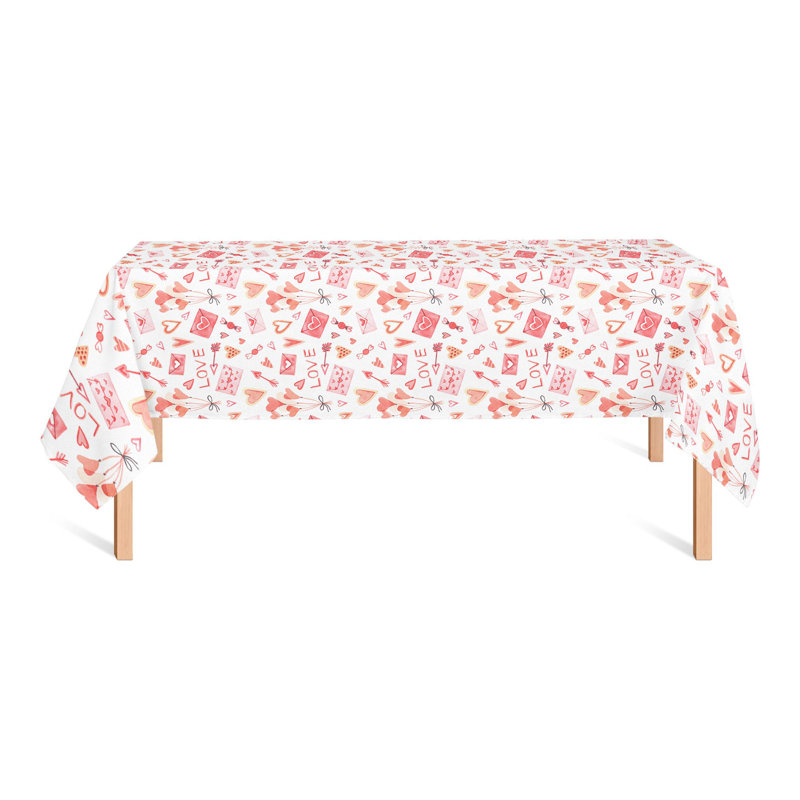 Anjelia Abstract Square Tablecloth, 102" x 58"