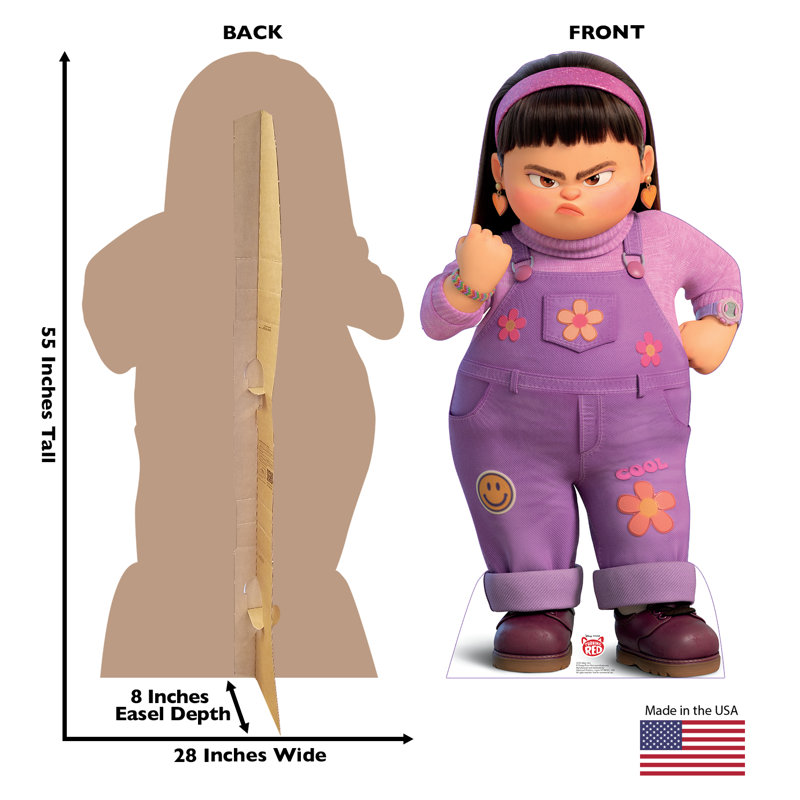Abby Park Life-Size Cardboard Cutout from Disney Pixar's Turning Red