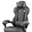 Fauteuil de direction entièrement inclinable avec repose-pieds Gaming