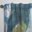 Panneau de rideau simple semi-diaphane avec passe-tringle Abstract-90563166