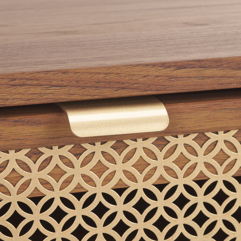 Cura 1 - Drawer Nightstand, Walnut